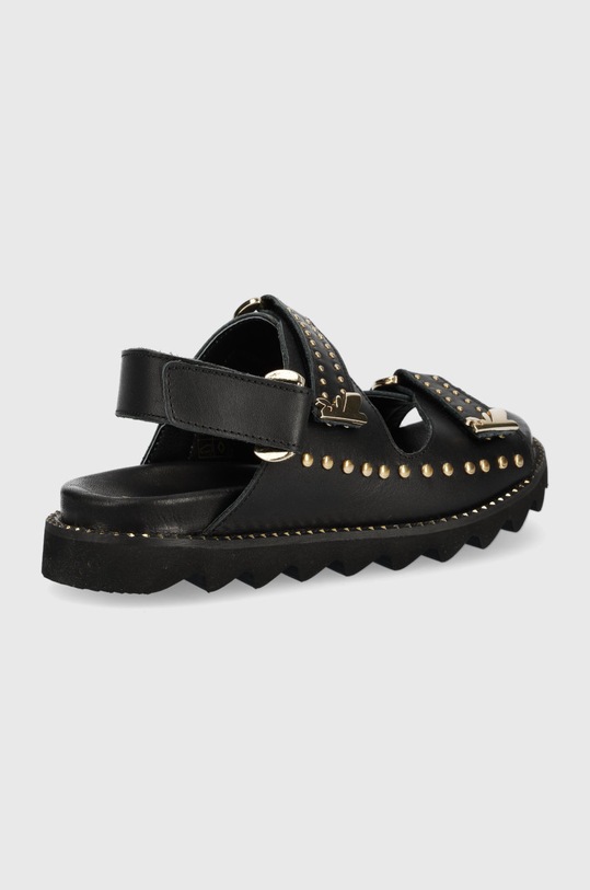 Patrizia Pepe sandały skórzane PPJ120 czarny SS22