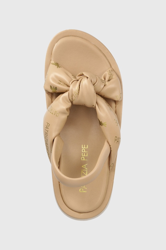 Dětské sandály Patrizia Pepe béžová PPJ173.30.34