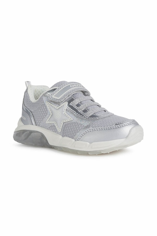 Detské topánky Geox J25DAA.014AJ.32.35 strieborná SS22