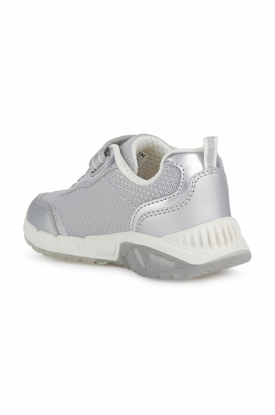 Dievča Detské topánky Geox J25DAA.014AJ.32.35 strieborná