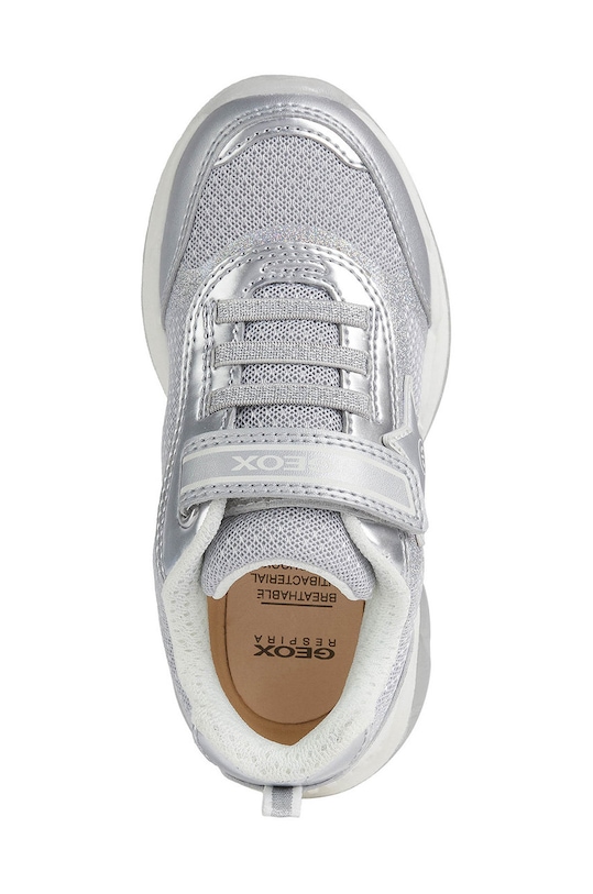 Detské topánky Geox J25DAA.014AJ.32.35 strieborná