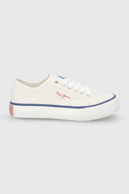 Pepe Jeans tenisówki dziecięce Ottis beżowy PGS30542