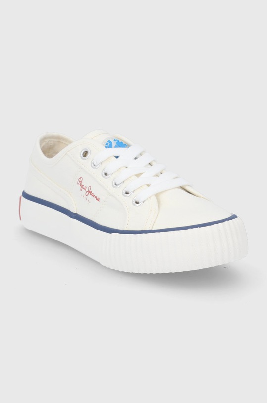 Pepe Jeans tenisówki dziecięce Ottis PGS30542 beżowy SS22
