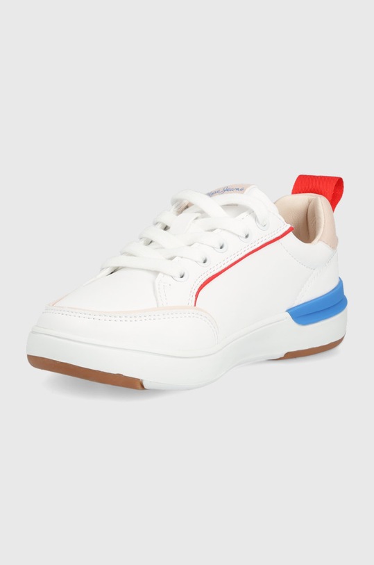 Dziewczynka Pepe Jeans sneakersy dziecięce PGS30539 biały