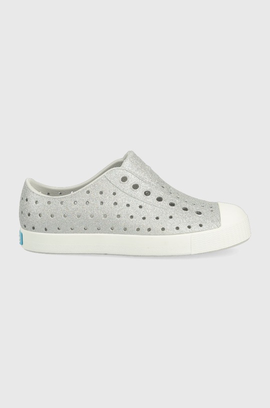 Native tenisówki dziecięce slip on srebrny JEFFERSON.15100112.G