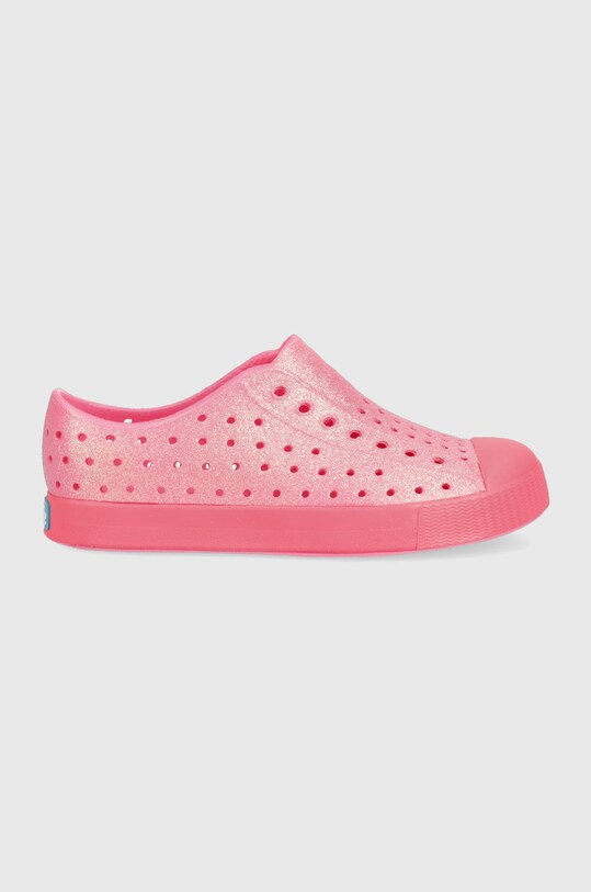 Native tenisówki dziecięce slip on różowy JEFFERSON.12100112.G