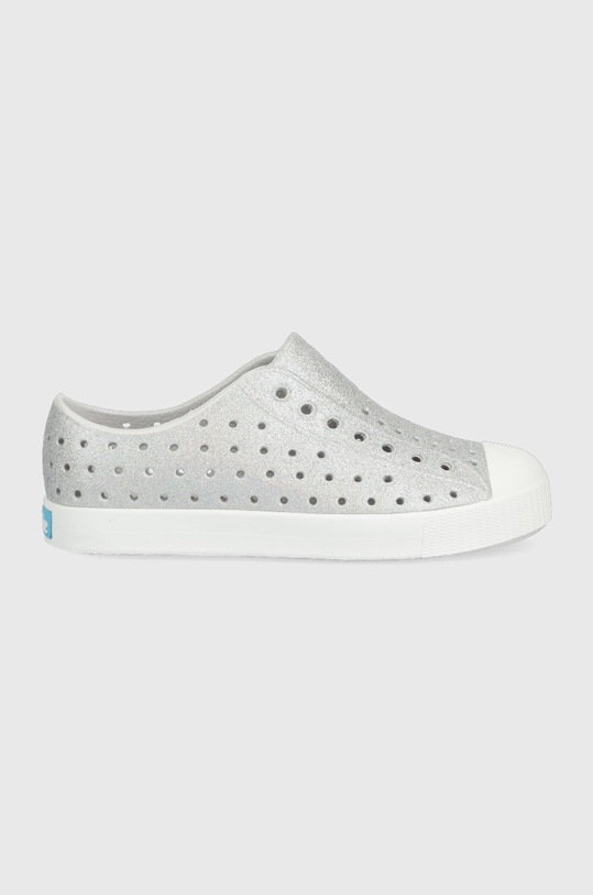 Native tenisówki dziecięce slip on srebrny JEFFERSON.12100112.G