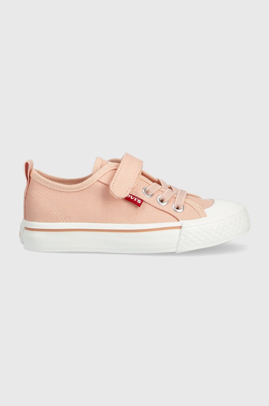 Levi's tenisówki dziecięce syntetyczny pomarańczowy VORI0005T.MAUI.G