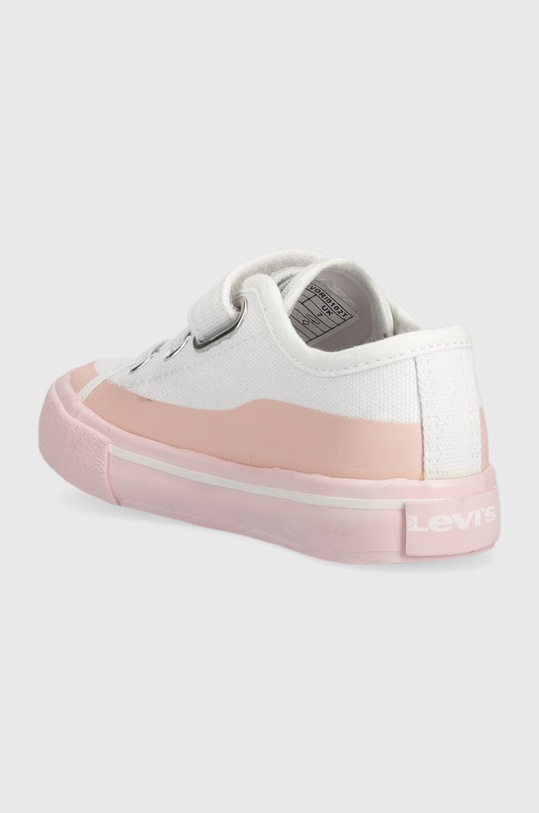 Dziewczynka Levi's tenisówki dziecięce VORI0102T.SQUARE.MINI różowy