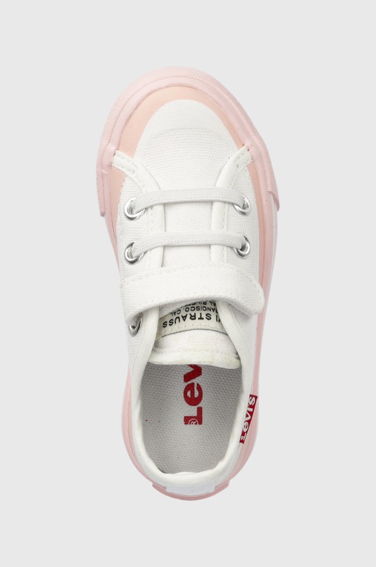 Levi's tenisówki dziecięce różowy VORI0102T.SQUARE.MINI