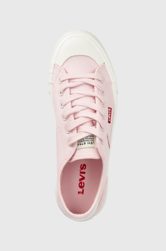 Levi's tenisówki dziecięce różowy VORI0107T.MISSION.2.G