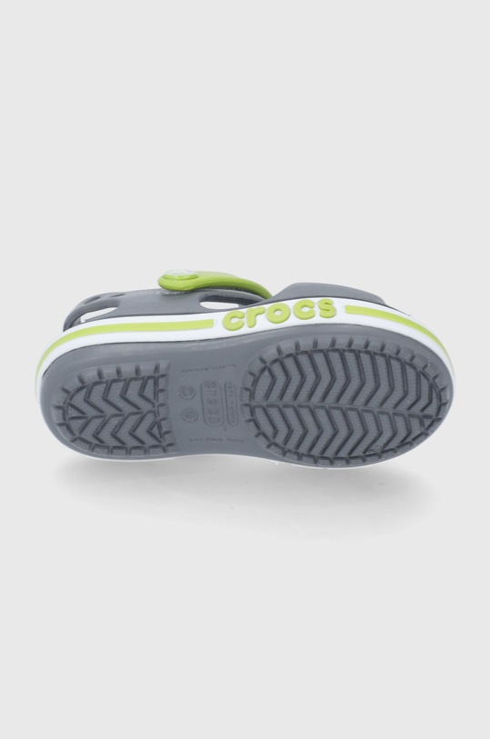 Crocs Sandały dziecięce AYABAND.SANDAL.K.205400 szary