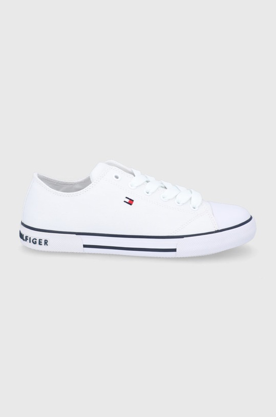 Tommy Hilfiger tenisi copii textil alb T3X4.32207.