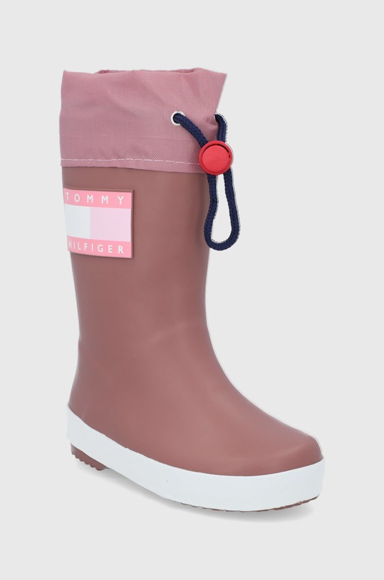 Dječje gumene čizme Tommy Hilfiger T3X6.30766.24.34 roza SS23
