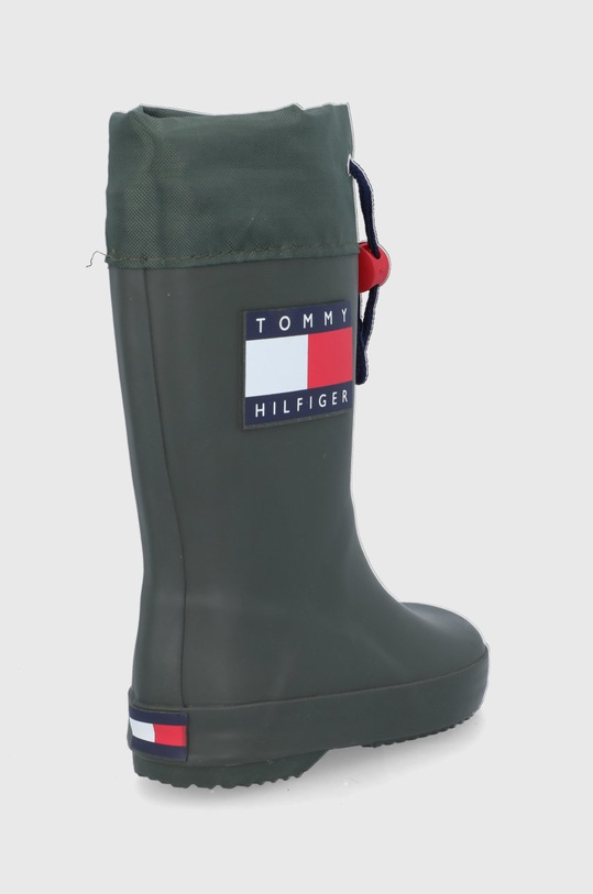 CHLAPEC Dětské holínky Tommy Hilfiger T3X6.30766.24.34 zelená