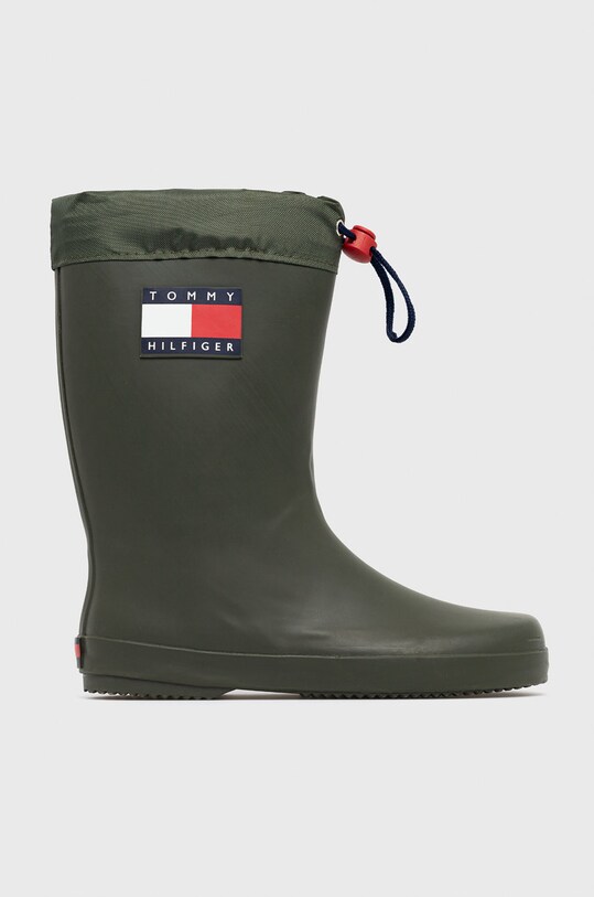 Tommy Hilfiger Kalosze dziecięce brązowy T3X6.30766.35.39