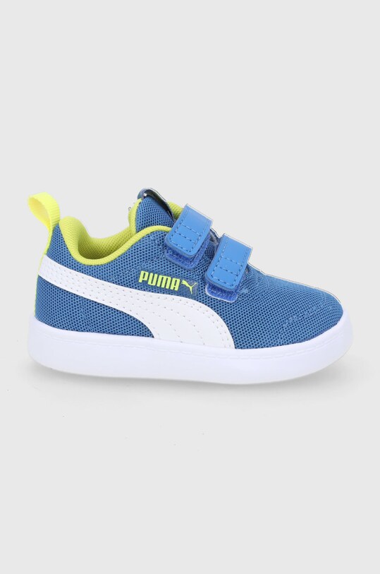 Puma buty dziecięce Courtflex v2 371759 syntetyczny niebieski 371759