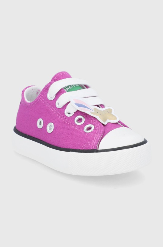 United Colors of Benetton gyerek sportcipő 8G0EGD002.P lila SS22