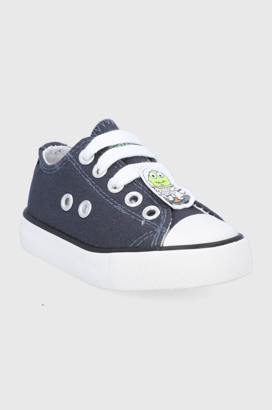 United Colors of Benetton tenisi copii 8G0EGD002.P bleumarin SS22