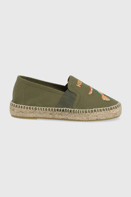 Kenzo Kids espadryle dziecięce K59029 zielony SS22