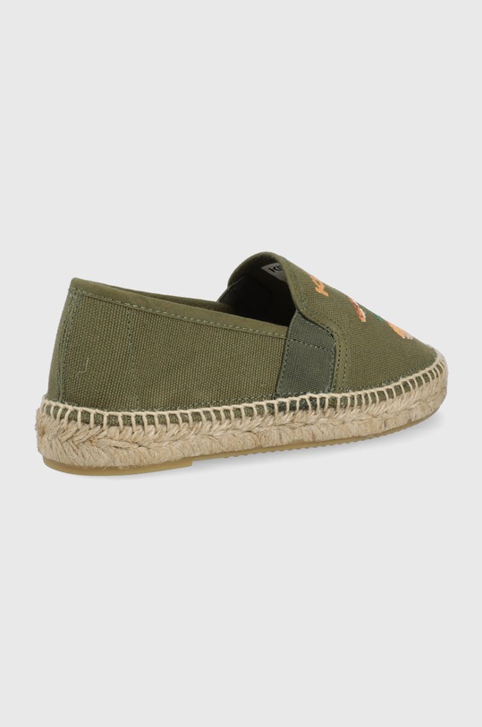 Chłopiec Kenzo Kids espadryle dziecięce K59029 zielony