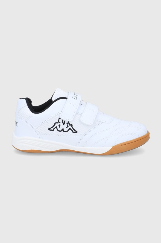 Kappa buty dziecięce Kickoff imitacja skóry licowej biały 260509T