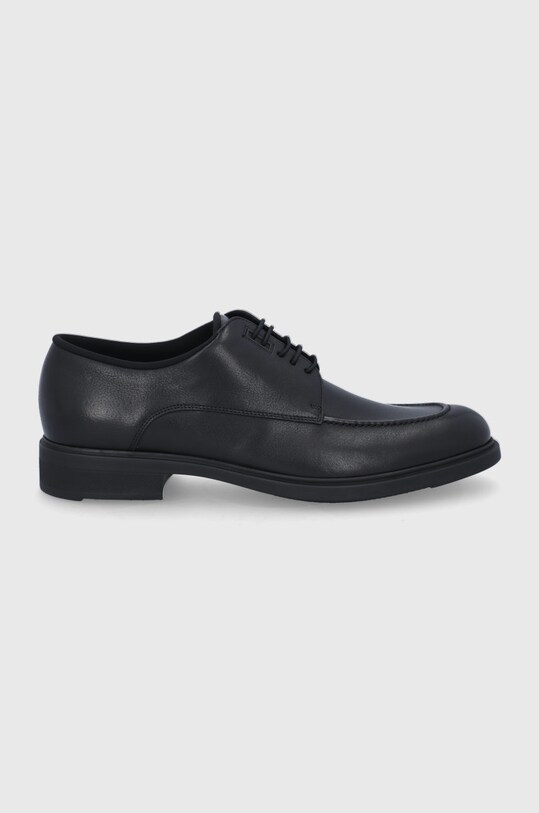 BOSS Półbuty skórzane Firstclass 50462264.001 eleganckie czarny 50462264.001