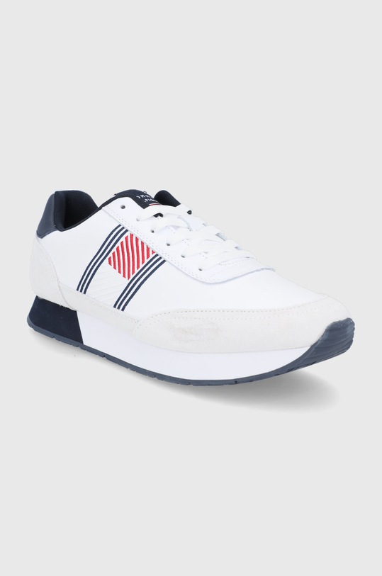 Topánky Tommy Hilfiger FM0FM03928YBR biela SS22