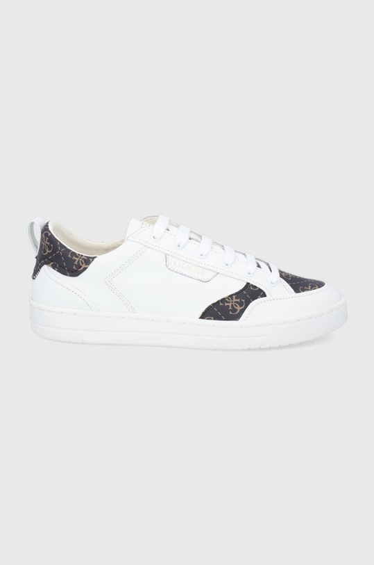 Guess Buty imitacja skóry licowej biały FM5CER.LEA12.WBROC