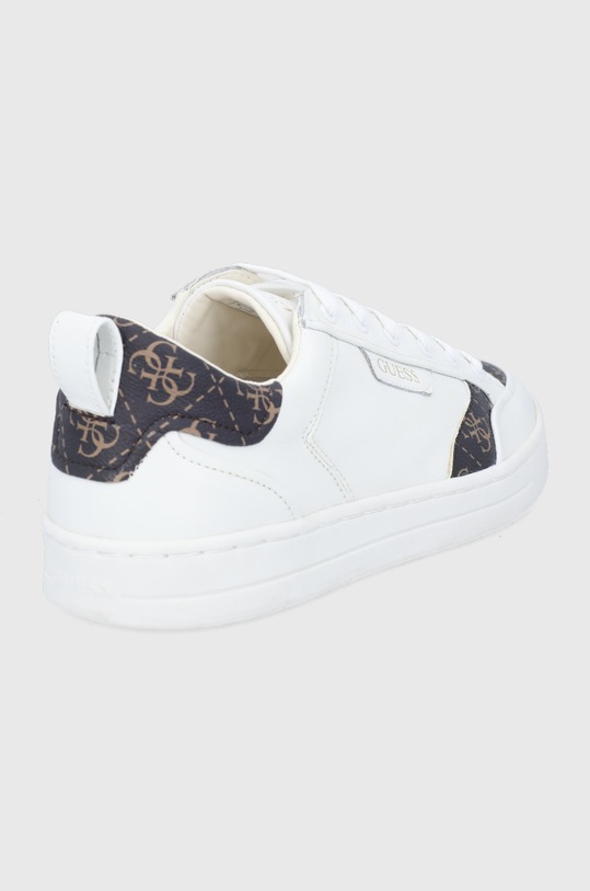 Obuv Topánky Guess FM5CER.LEA12.WBROC biela