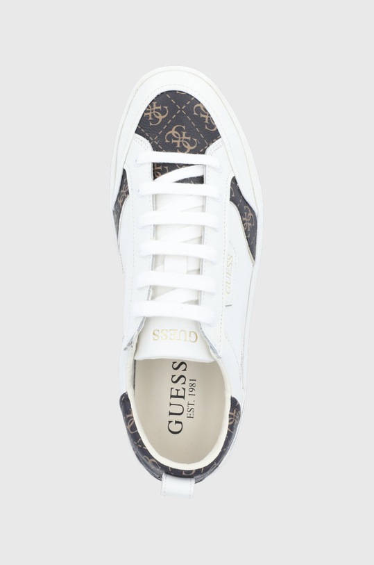 Topánky Guess biela FM5CER.LEA12.WBROC