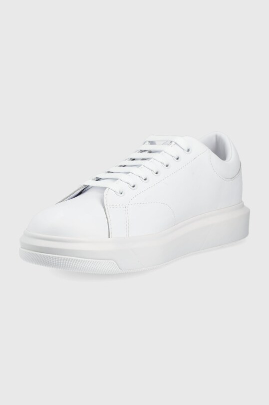 Взуття Шкіряні черевики Armani Exchange XUX123.XV534.00152 білий