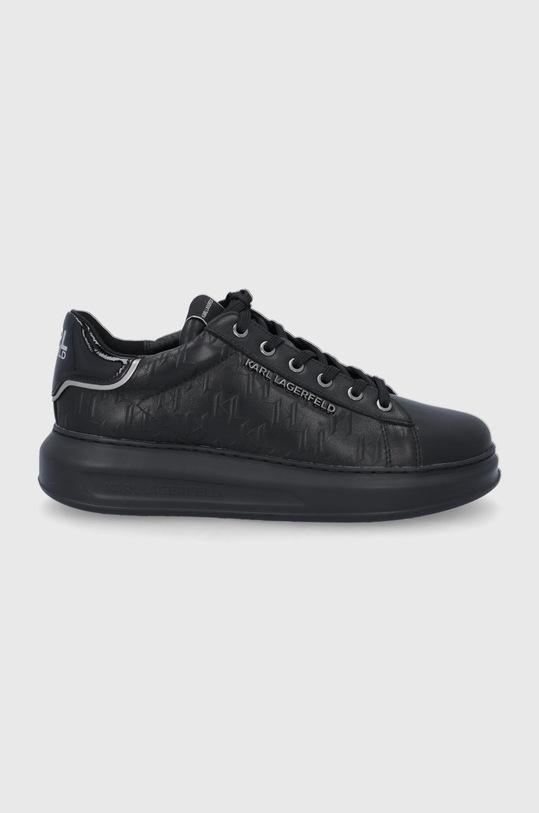 Karl Lagerfeld buty skórzane KAPRI MENS KL52549.00X czarny KL52549.00X