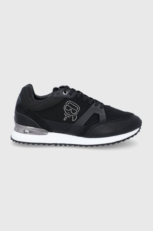 Boty Karl Lagerfeld Velocitor II textilní černá KL52931.400