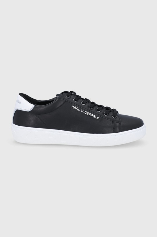 Karl Lagerfeld buty skórzane KUPSOLE III KL51019.000 czarny KL51019.000