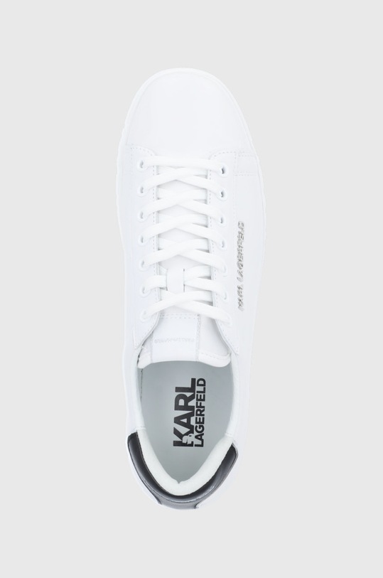 Karl Lagerfeld buty skórzane KUPSOLE III KL51019.011 biały KL51019.011