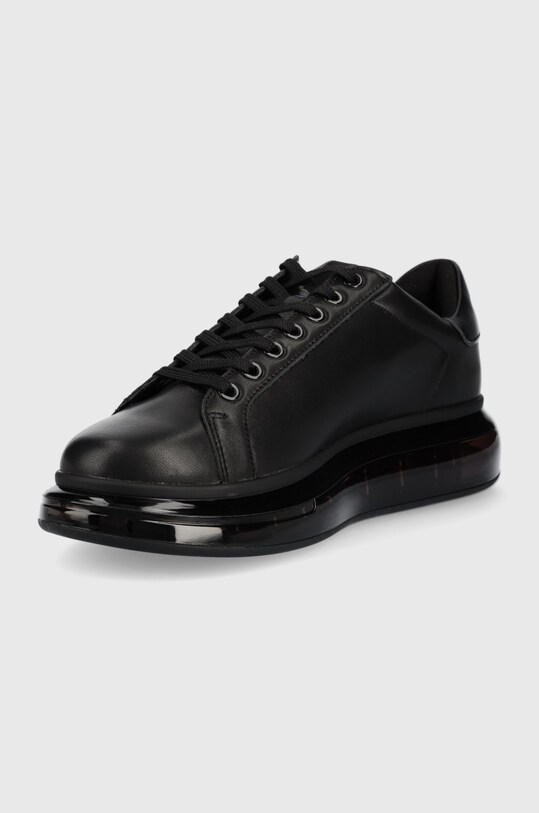 Обувки Кожени маратонки Karl Lagerfeld Kapri Kushion KL52625.00X черен