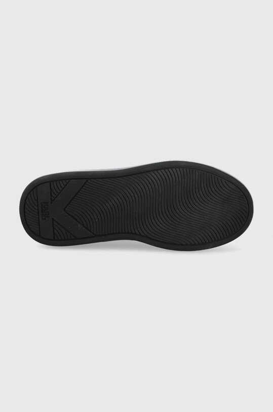 Kožené boty Karl Lagerfeld Kapri Kushion KL52625.010 bílá