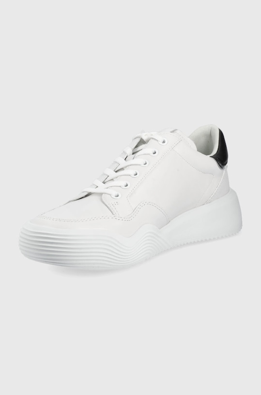 Obuv Kožené tenisky Karl Lagerfeld Kapri Run KL52830.011 biela
