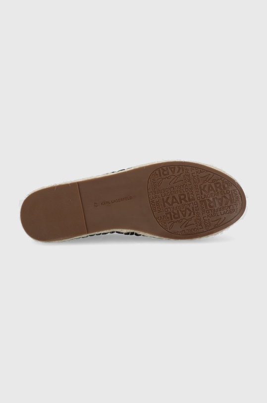 Karl Lagerfeld espadryle KAMINO KL70109.HL0 KL70109.HL0 szary