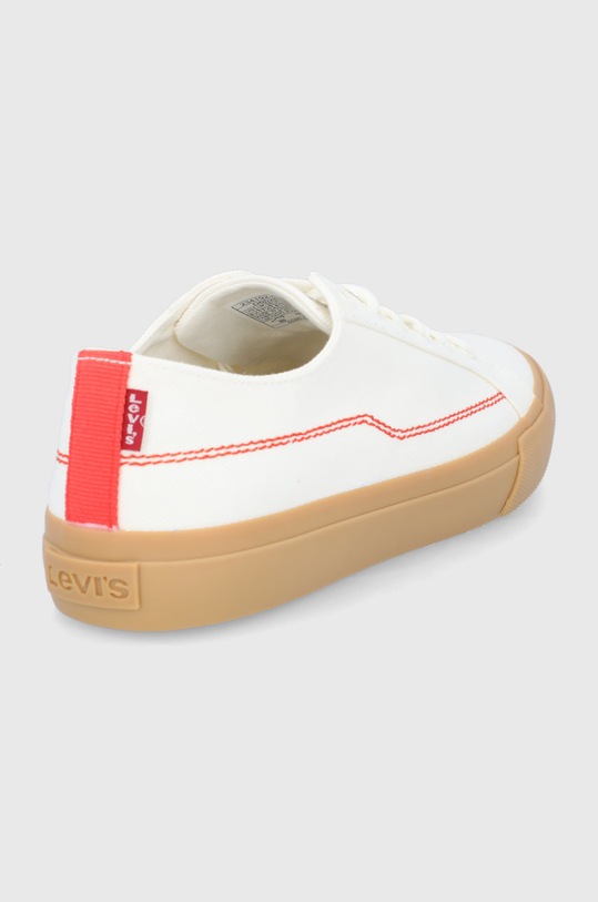 Încălțăminte Levi's tenisi Decon Lace D6528.0007 alb