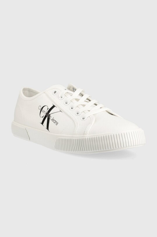 Calvin Klein Jeans tenisówki ESSENTIAL VULCANIZED 1 YM0YM00306.BDS biały AW23