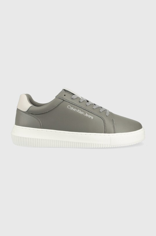 Calvin Klein Jeans sneakers din piele Planet friendly gri YM0YM00330.PFR