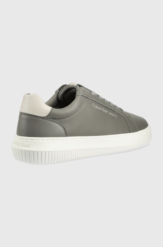 Calvin Klein Jeans sneakers din piele YM0YM00330.PFR gri SS22