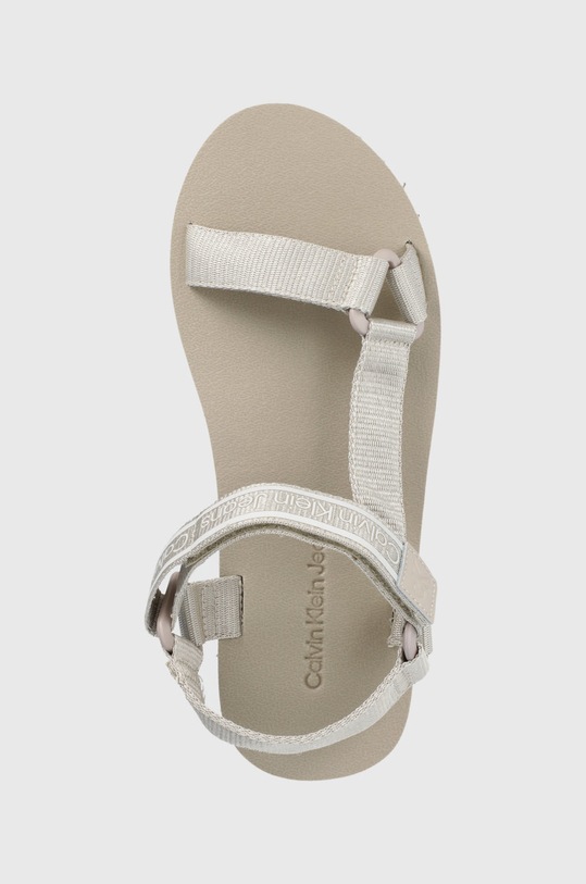 Calvin Klein Jeans sandały YM0YM00352.ACF beżowy YM0YM00352.ACF