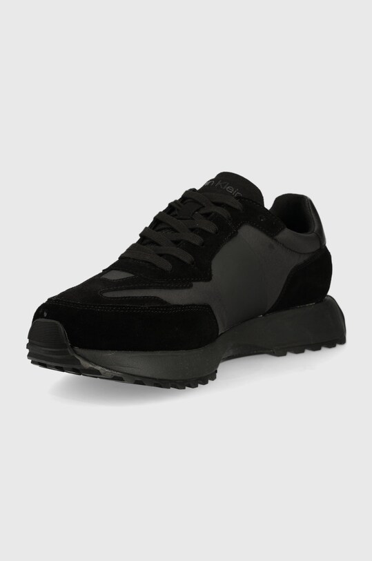 Boty Tenisky Calvin Klein LOW TOP LACE UP MIX HM0HM00497.00U černá