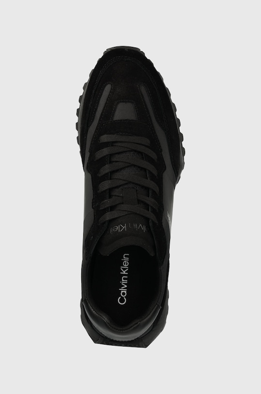 Tenisky Calvin Klein LOW TOP LACE UP MIX černá HM0HM00497.00U