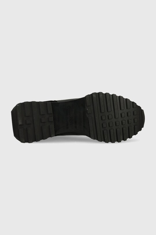 Tenisky Calvin Klein LOW TOP LACE UP MIX HM0HM00497.00U černá