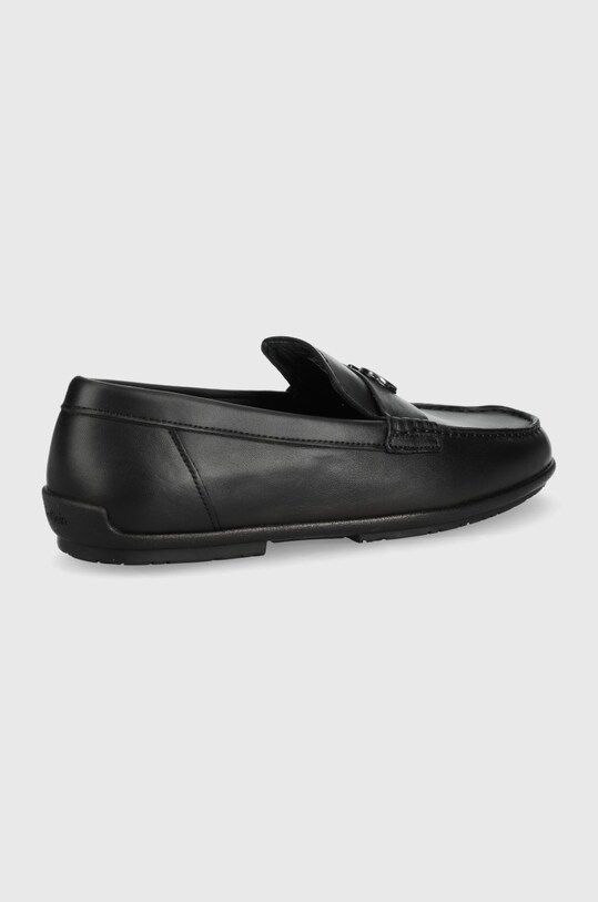 Calvin Klein mokasyny skórzane HM0HM00519.BEH czarny SS22