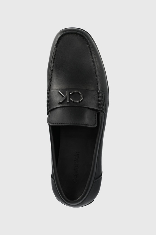 Calvin Klein mokasyny skórzane czarny HM0HM00519.BEH